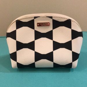 Kate Spade bow makeup bag